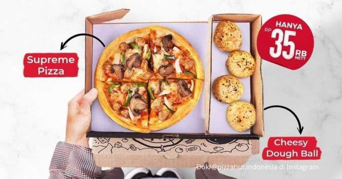 Promo Pizza Hut My Box di 9 Maret 2022, Banyak Pilihan Kombinasi Menu Hanya Rp 35.000