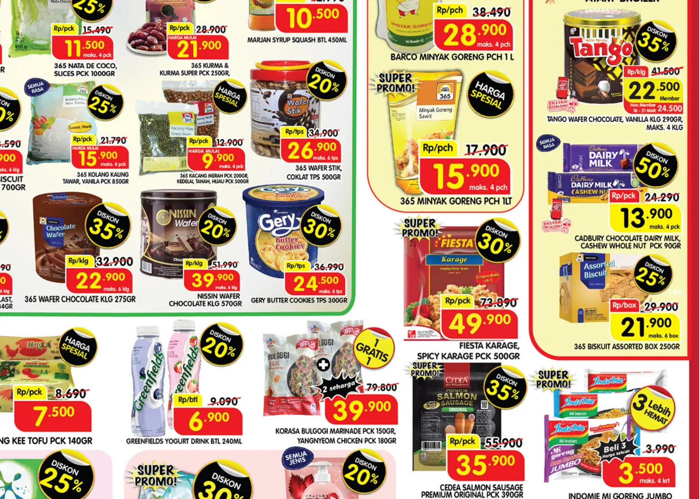 Promo Superindo Weekday Periode 18-21 Maret 2024