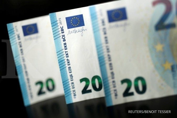 Kebijakan ECB melemahkan euro terhadap mata uang utama