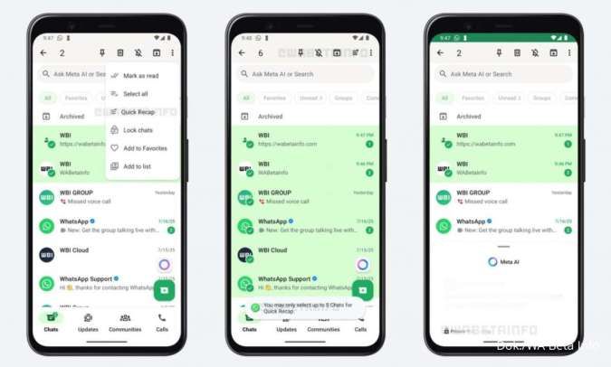 Bocoran Fitur Quick Recap WhatsApp