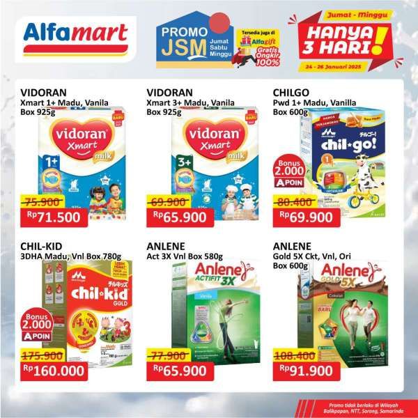 Promo JSM Alfamart 24-26 Januari 2025