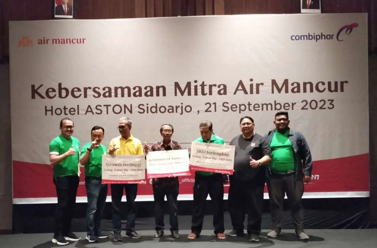 Air Mancur Berikan Apresiasi bagi Mitranya di Jawa Timur