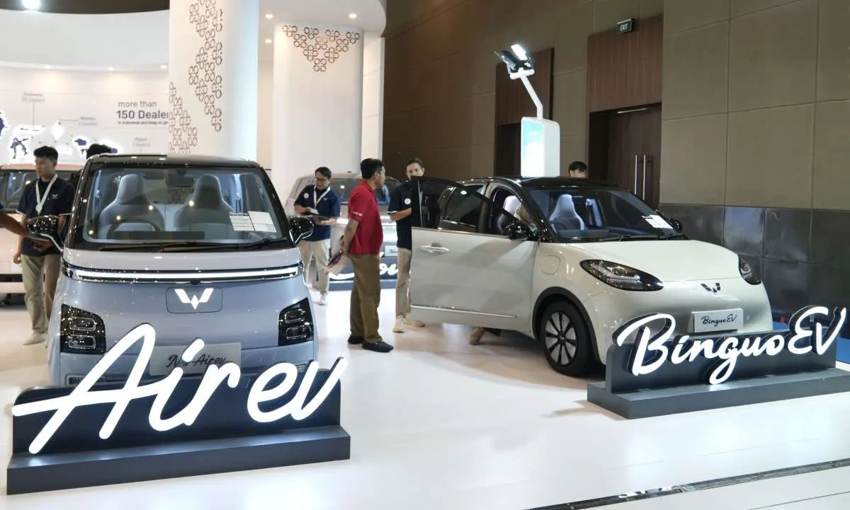 Wuling Air eV Laris Manis, Wuling Motors Bukukan 282 SPK Selama PEVS 2025