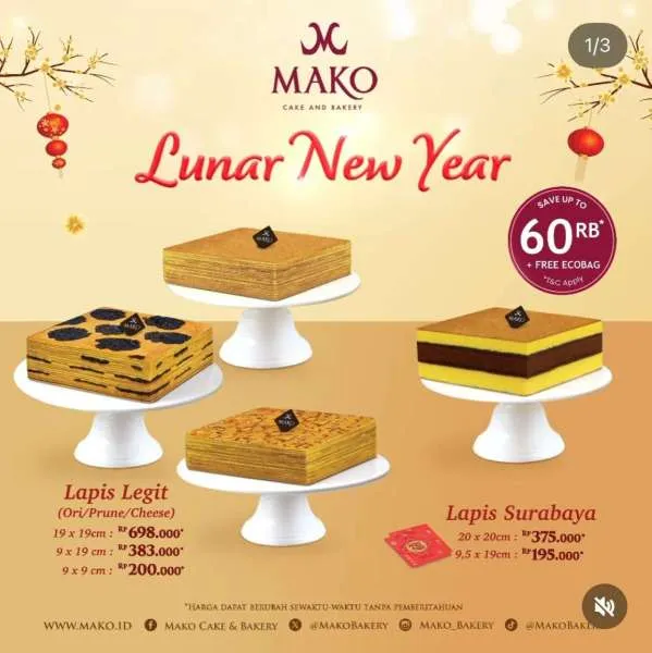 Promo Mako Bakery Imlek