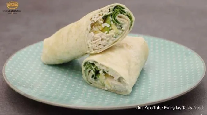 Resep Bungkus Tortilla Ayam
