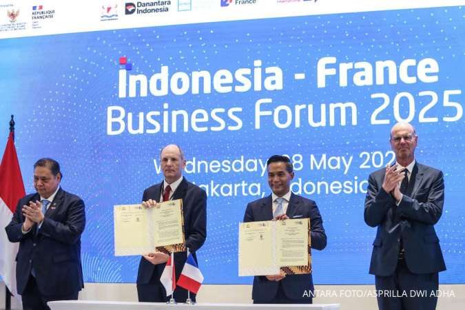 Indonesia-Prancis Teken 26 Kerjasama Senilai US$ 11 Miliar