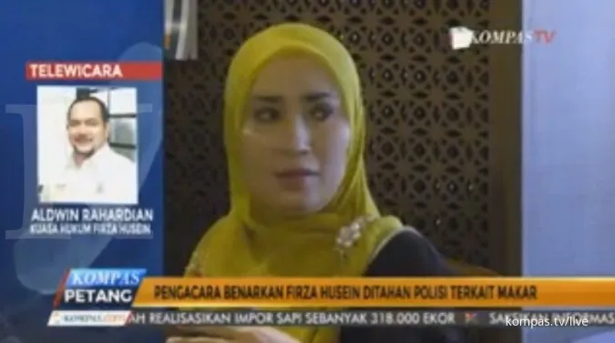 Police raid house of Firza Husein 