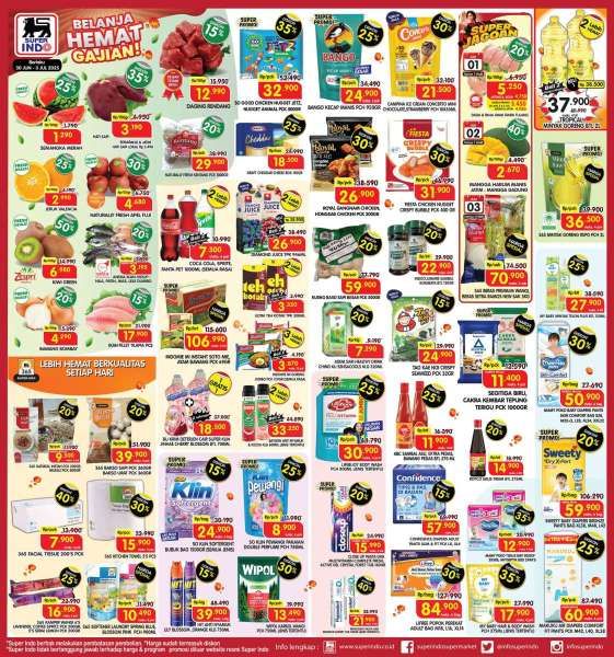 Promo Superindo Weekday 30 Juni-3 Juli 2025