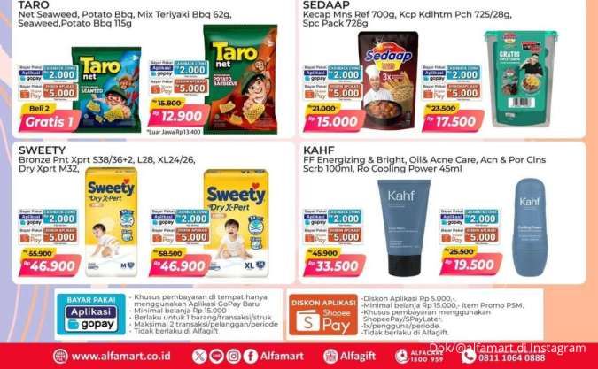 Promo PSM Alfamart Sampai Minggu 7 September 2025, Kahf Lebih Hemat