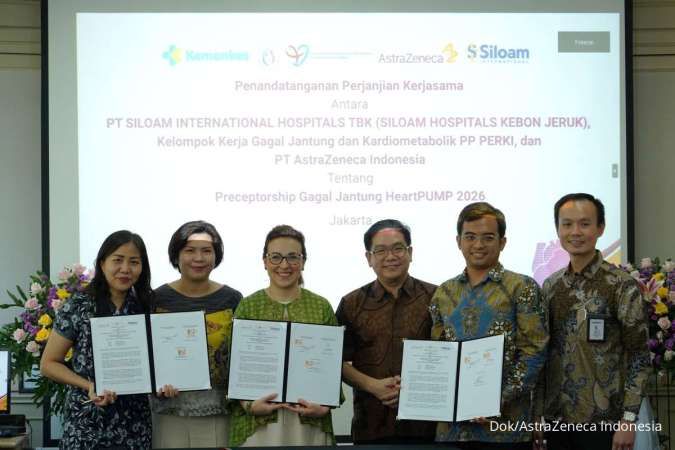  AstraZeneca Gandeng Siloam & PP PERKI Kolaborasi Perkuat Penanganan Gagal Jantung