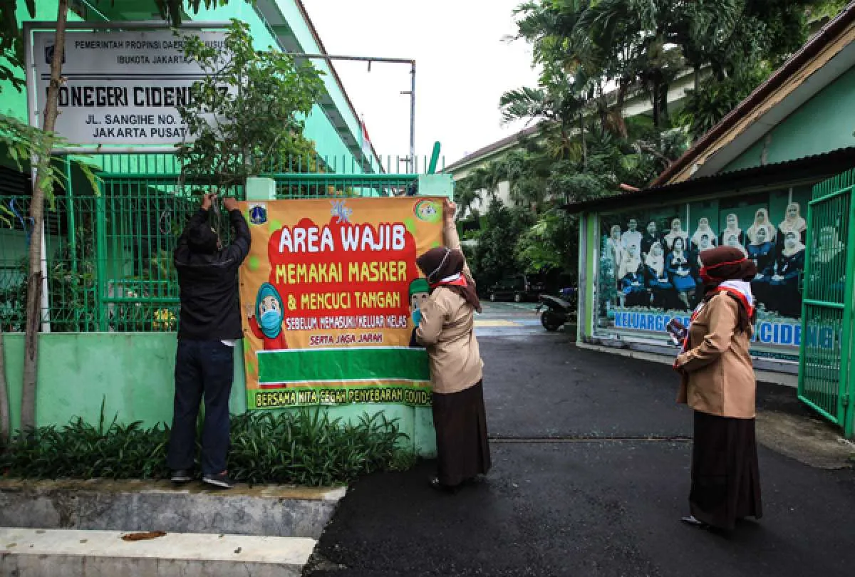Ini panduan pembelajaran tatap muka di SD di tengah pandemi Covid-19