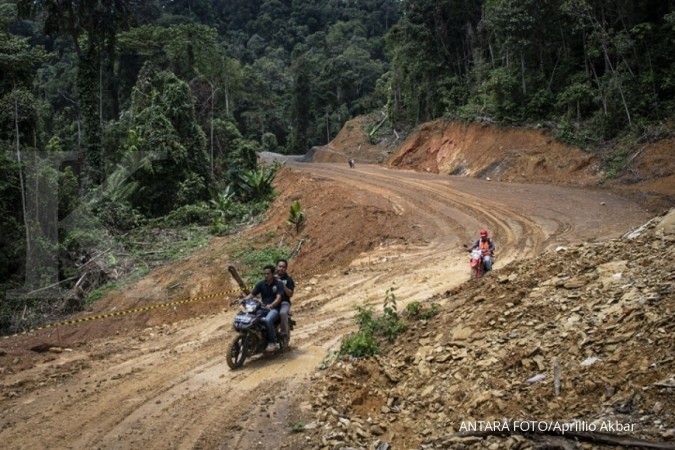 Kementerian PUPR lanjutkan pembangunan jalan perbatasan Indonesia-Malaysia di Kaltara