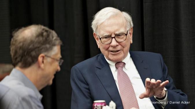 Makan siang Warren Buffett terjual US$ 3,46 juta