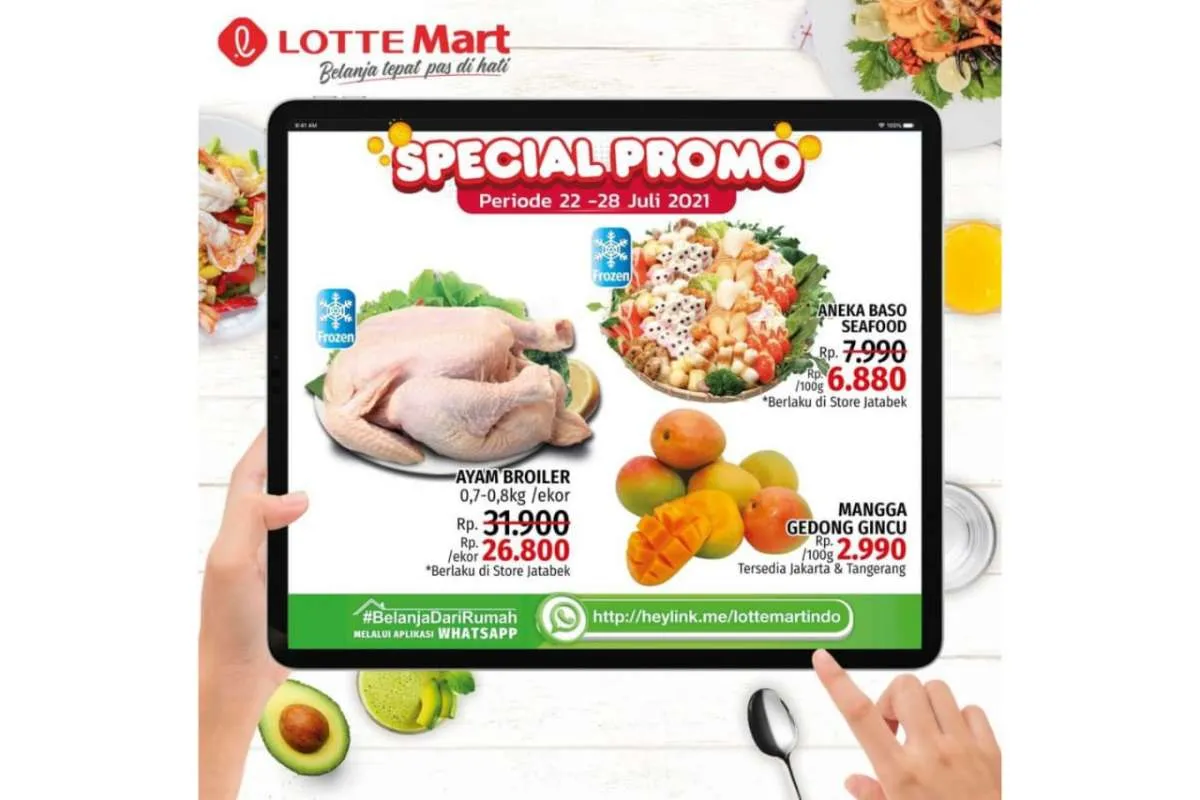 Promo Lotte Mart weekday 27 Juli 2021, ada banyak diskonan!