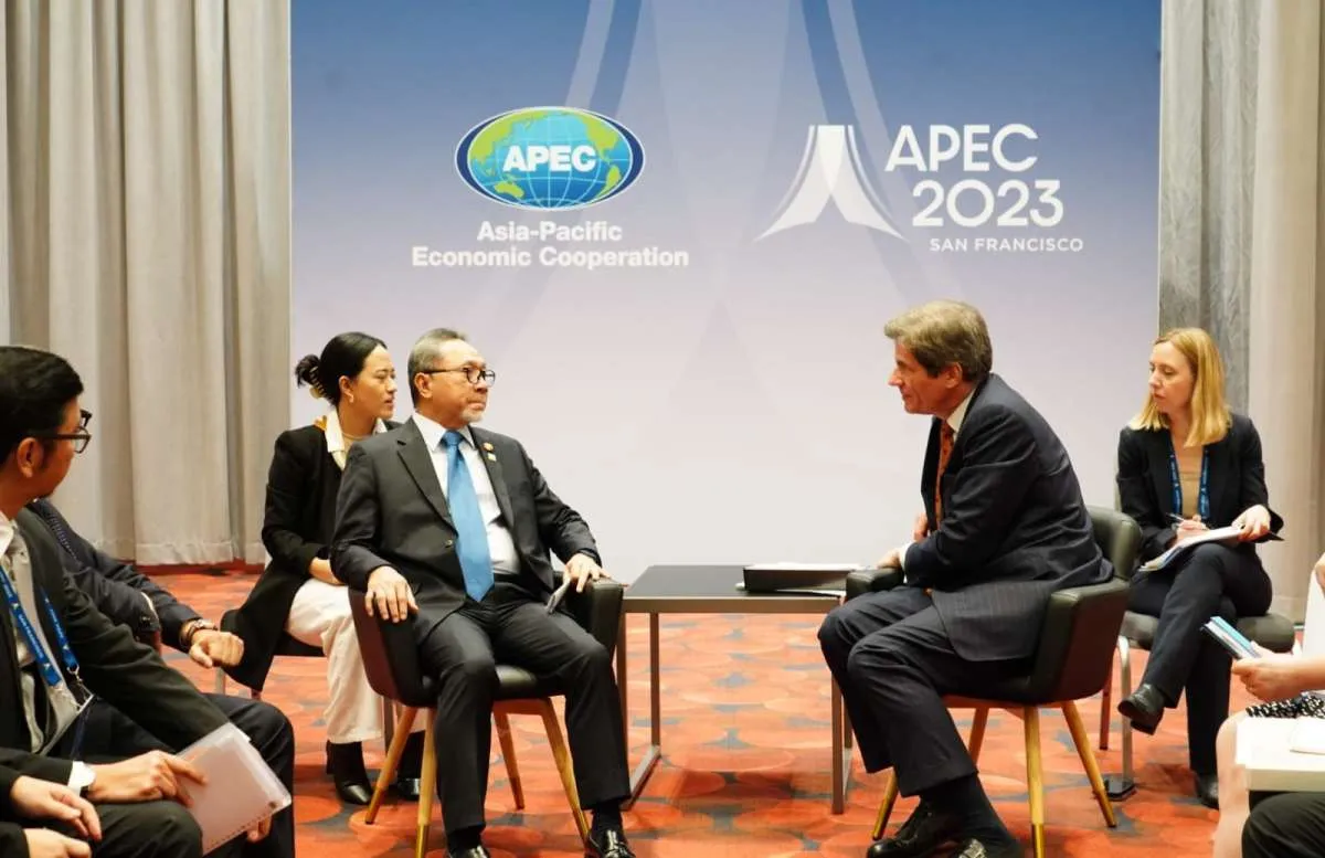 Wamenlu AS &Mendag Zulkifli Bahas Peningkatan Status Kerjasama Hingga Transisi Energi