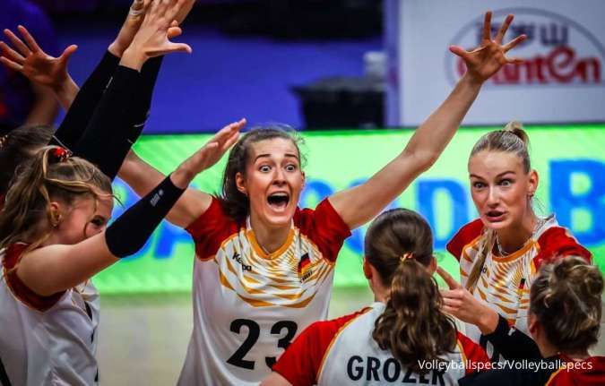 Intip Jadwal VNL Women dan H2H Brazil vs Jerman, Dominasi Tim Samba Siap Berlanjut