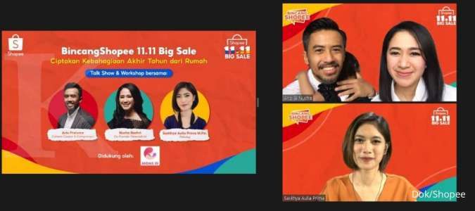 BincangShopee 11.11 Big Sale Bagikan Sebelas Cara Ciptakan Kebahagiaan Akhir Tahun dari Rumah
