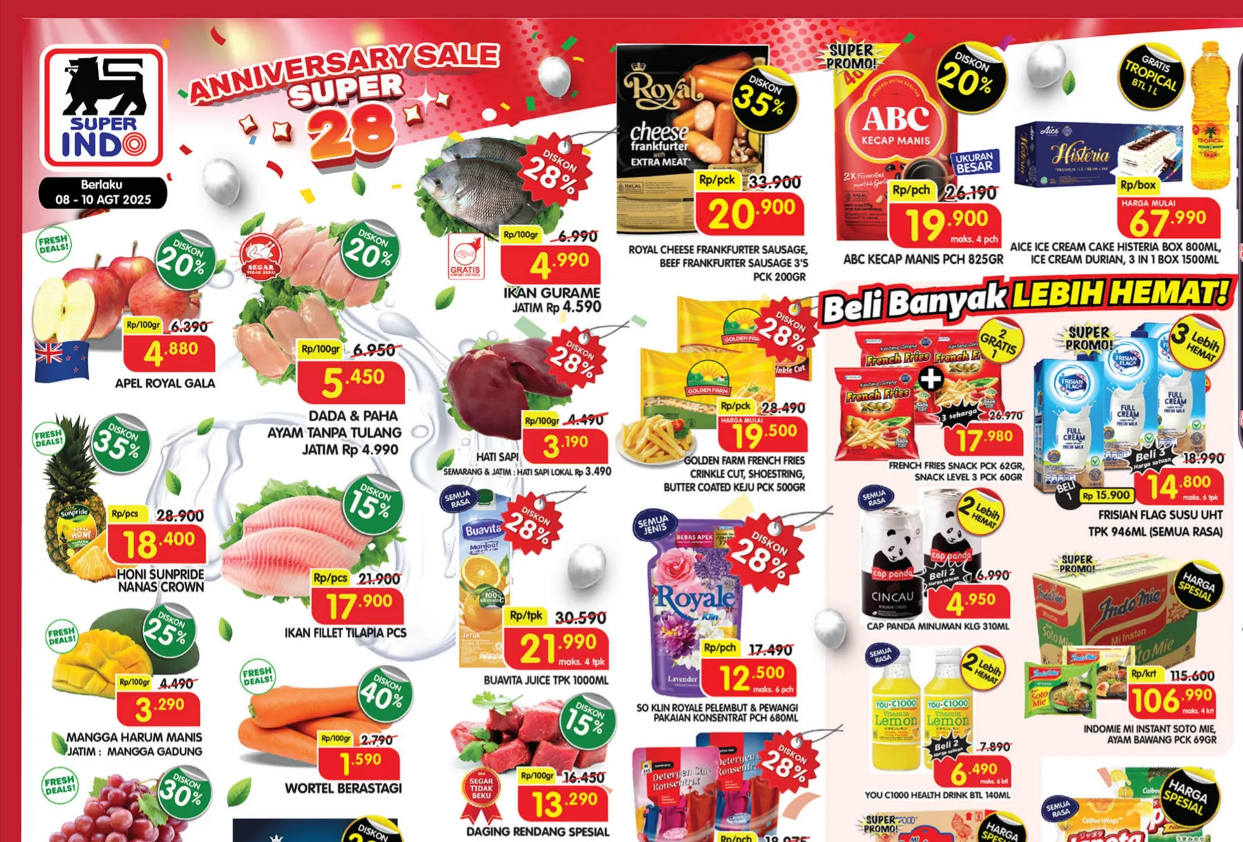 Promo JSM Superindo Periode 8-10 Agustus 2025