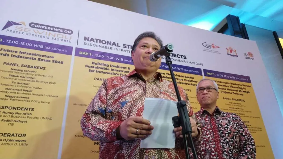 Soal 58 Proyek Strategis yang Belum Digarap, Begini Kata Menko Airlangga