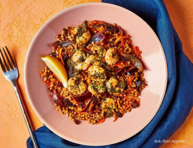 Resep Sedapnya Udang Bumbu Rujak, dengan Sensasi Pedas, Asam, Manis yang Menyatu