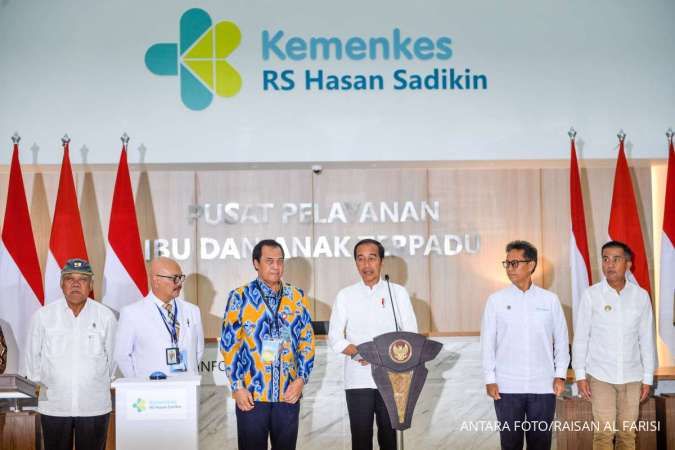 Jokowi Resmikan Gedung Pelayanan Kesehatan Ibu dan Anak di RS Hasan Sadikin Bandung