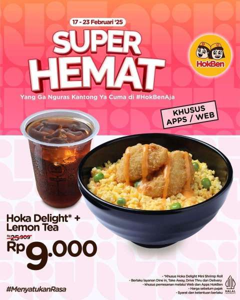 Promo HokBen Super Hemat 17-23 Februari 2025