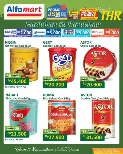 Promo JSM Alfamart Periode 17-23 Maret 2025
