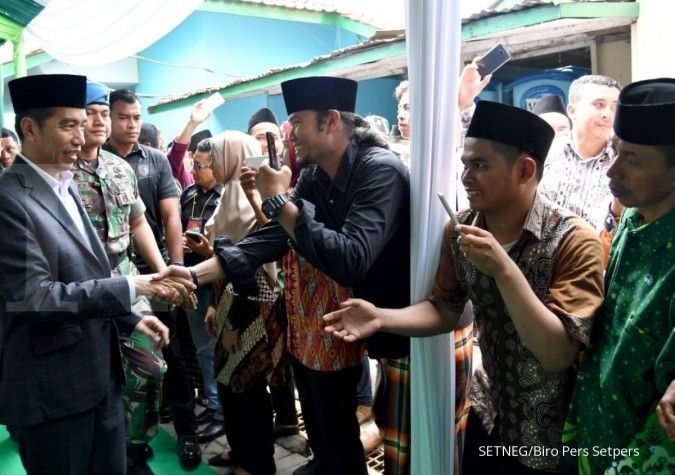 Jokowi menemui 1.300 ulama dan tokoh masyarakat Karawang