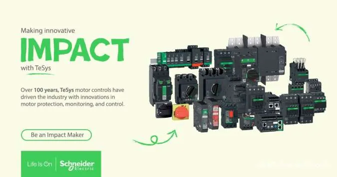 Inovasi TeSys dari Schneider Electric Solusi Efisiensi Energi