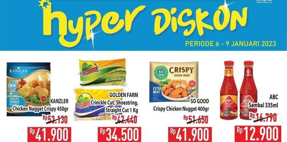 Harga Promo JSM Hypermart Hari Ini Minggu 8 Januari 2023, Belanja Lebih Hemat