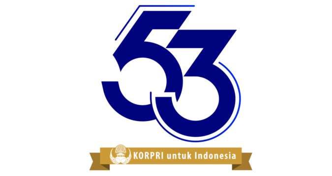 Download Logo HUT KORPRI ke-53 Tahun untuk Jadi Spanduk dan Kartu Ucapan Resmi