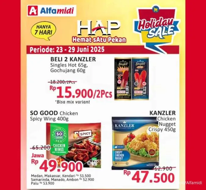 Promo Alfamidi Hemat Satu Pekan Periode 23-29 Juni 2025