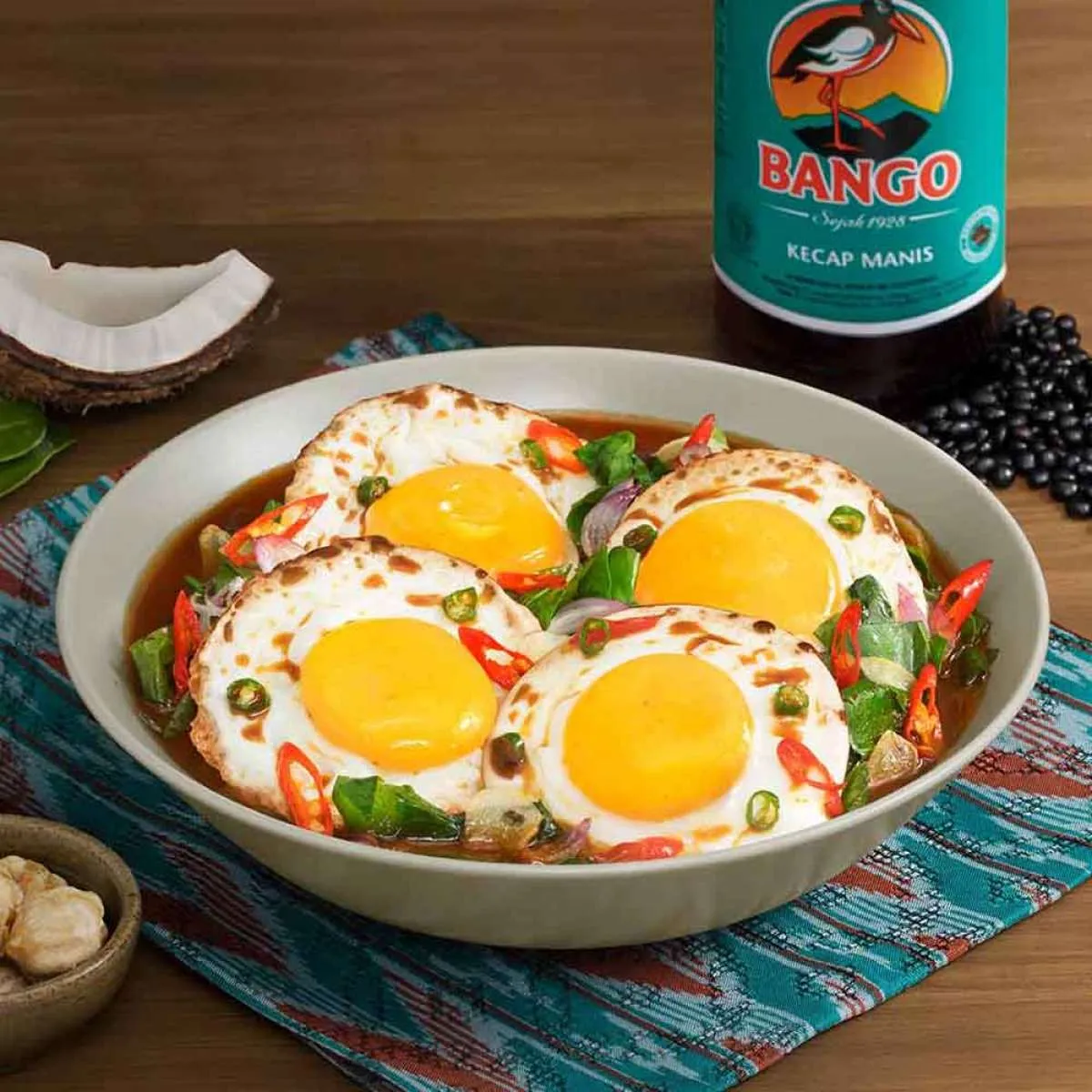 Resep Semur Telur Ceplok Daun Melinjo, Sajian Masakan Ibu yang Bikin Kangen Rumah