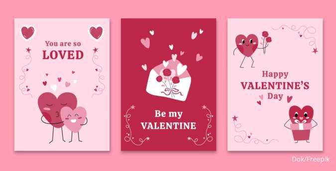 Siap Dibagi untuk Orang Tercinta, Ini Contoh Kata-Kata & Kartu Ucapan Valentine 2024