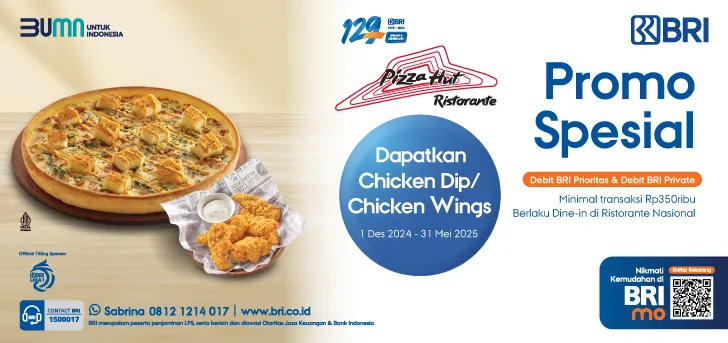Promo Spesial BRI x Ristorante