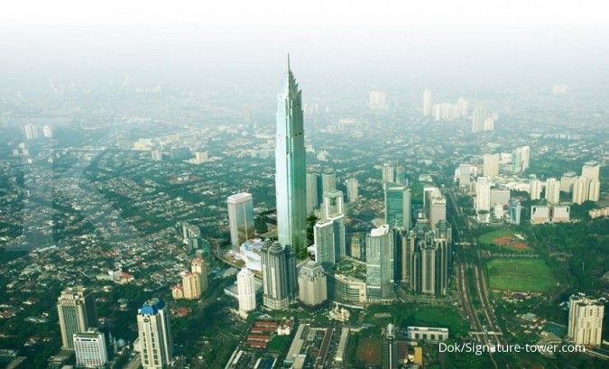 5 Calon gedung tertinggi di Indonesia, satu gedung berada di Batam 