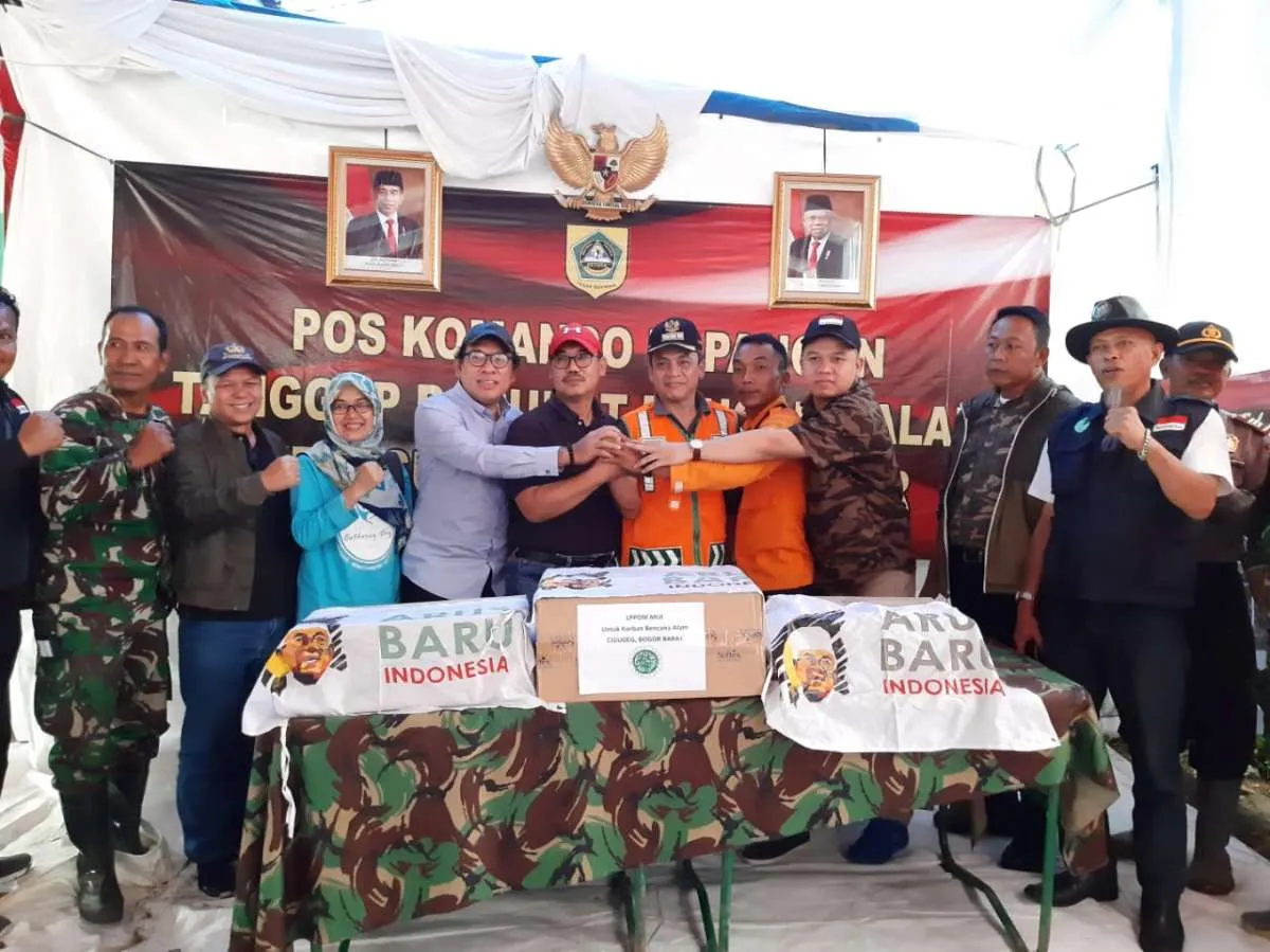  ARBI, MUI dan Dompet Dhuafa salurkan bantuan kepada penyintas bencana di Bogor