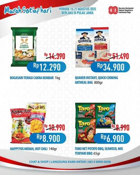Promo JSM Hypermart Weekend Periode 15-18 Agustus 2025