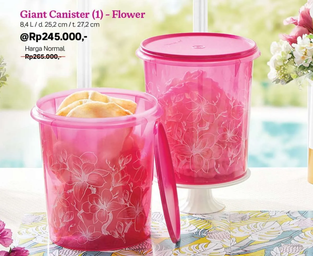 Diskon hingga 29% di brosur promo Tupperware bulan Oktober 2020 khusus tempat snack