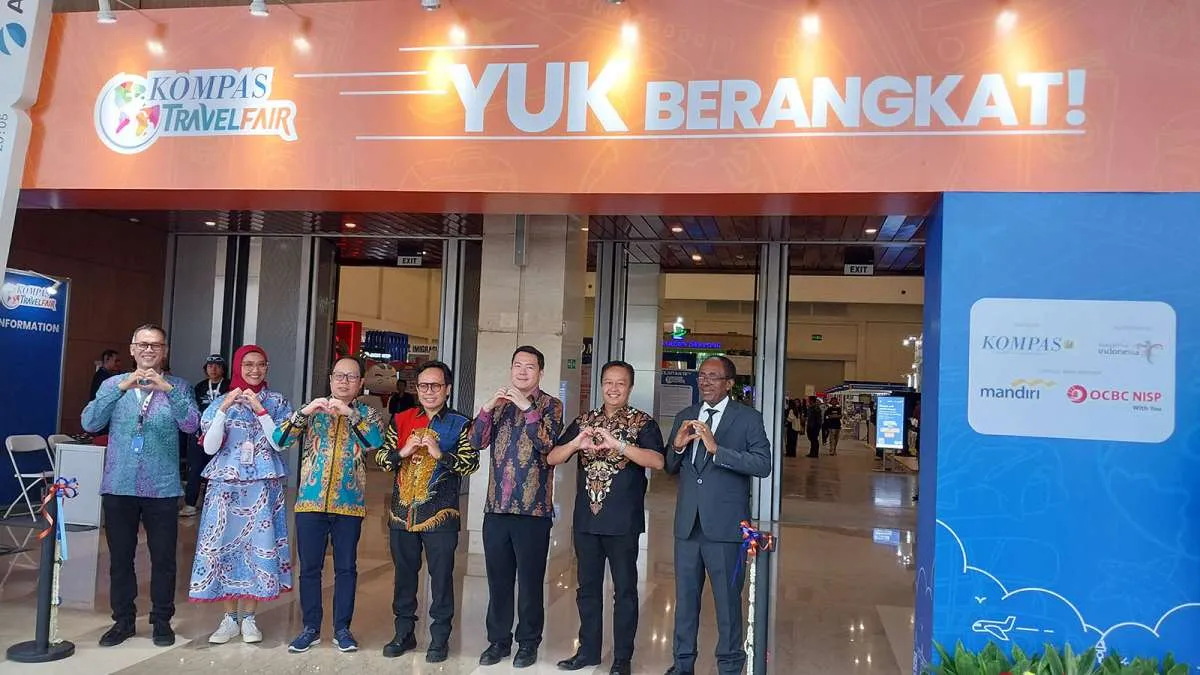 Resmi Dibuka, Kompas Travel Fair 2023 Targetkan 20 Ribu Pengunjung
