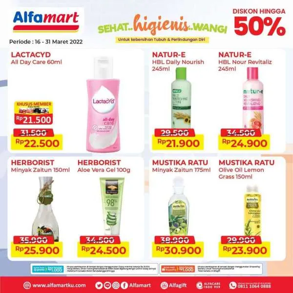 Promo Alfamart 16-31 Maret 2022