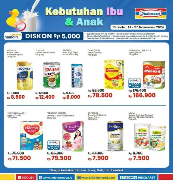 Promo Indomaret Super Hemat Periode 14-27 November 2024