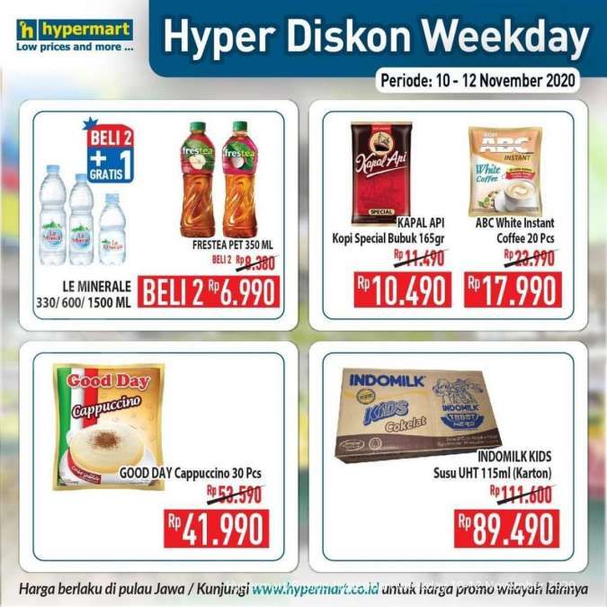 Promo Hypermart weekday 10-12 November 2020 