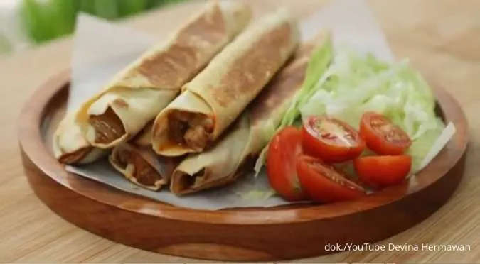 Resep Kebab Ayam Praktis Ala Devina Hermawan, Enak dan Cocok Buat Stok di Kulkas