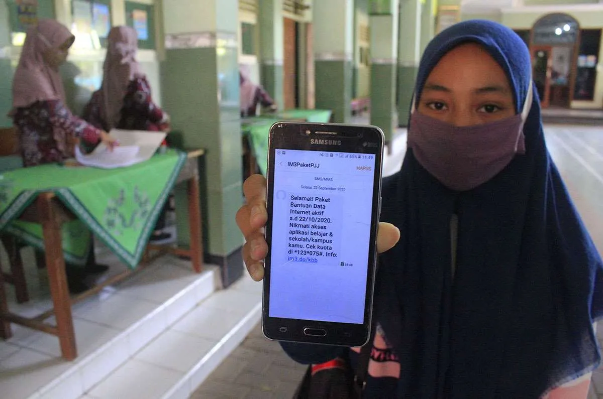 Dianggap tepat, 84,7% publik menilai positif bantuan kuota internet Kemendikbud