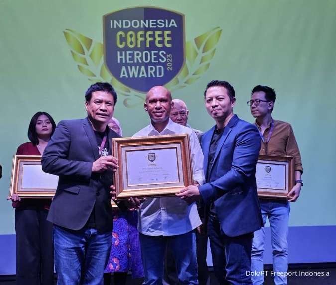 Kembangkan Kopi Amungme, PT Freeport Indonesia Raih Indonesia Coffee Heroes Award2023