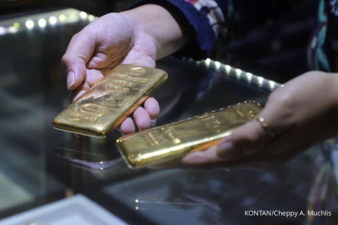 Harga Emas Berada di Level Tertinggi Lebih dari Dua Pekan