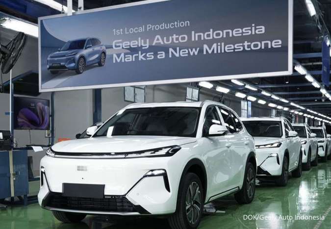 Geely Mulai Produksi Mobil Listrik KD di Purwakarta 2025