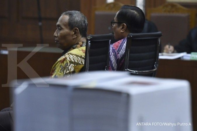Irman dituntut 7 tahun penjara, Sugiharto 5 tahun