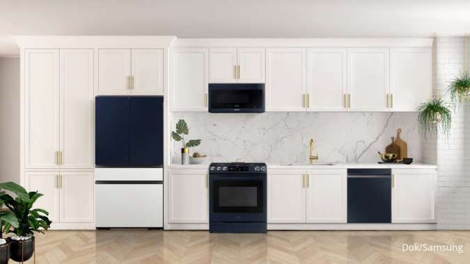 Samsung Perkenalkan Bespoke French Door Pertama, Menambah Jajaran Kulkas Bespoke